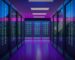 The,Row,Of,Hosting,Server,Racks,Container,With,Pink,Blue
