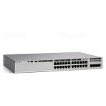 C9300L-24T-4G-A Catalyst 9300 24-port fixed uplinks data only, 4X1G uplinks, Network Advantage