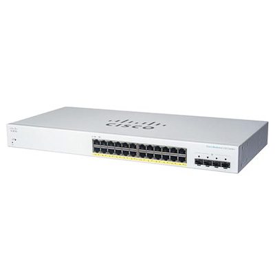 CBS220-24FP-4G-EU Cisco CBS220 Smart Switch 24-port GE, Full PoE, 4x1G SFP