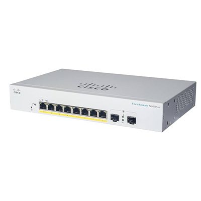 CBS220-8T-E-2G-EU Smart Switch | 8 Port GE | 2x1G Small Form-Factor Pluggable (SFP)