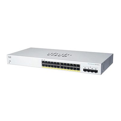 CBS220 Smart 24-port GE, PoE, 4x10G SFP+ CBS220-24P-4X-EU