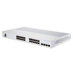 CBS250-24T-4G Cisco Business 250 Switch, 24 10/100/1000 ports, 4 Gigabit SFP