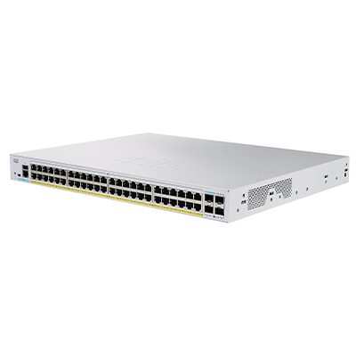 CBS350-48FP-4G Managed Switch, 48 Port GE, Full PoE, 4x1G SFP