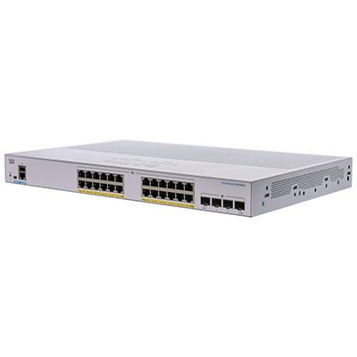 Cisco Business CBS250-24P-4G- EU Smart Switch | 24 Port GE | PoE | 4x1G SFP
