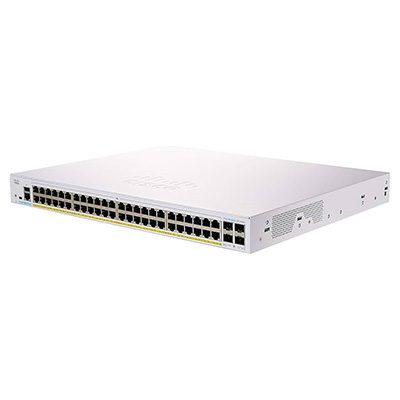 Cisco Business CBS250-48P-4G Smart Switch | 48 Port GE | PoE | 4x1G SFP