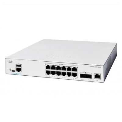 Cisco Catalyst 1300-24XT Managed Switch, 24-port 10GE, 4x10G SFP+ Shared, (C1300-24XT)