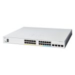 Cisco Catalyst 1300-24MGP-4X Managed Switch, 8-port 2.5GE, 16-port GE, PoE, 4x10G SFP+,( C1300-24MGP-4X )