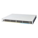 Cisco Catalyst 1300-48P-4G Managed Switch, 48 Port GE, Full PoE, 4x10GE SFP+ (C1300-48P-4G)