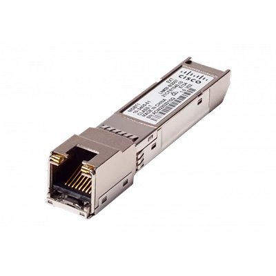 Cisco MGBT1 SFP Transceiver | Gigabit Ethernet (GbE) 1000BASE-T Mini-GBIC (MGBT1)