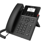 FIBERME FAP2714P HD Voice IP Phone – 2 SIP, 2.4″ Backlit, Dual 10/100, PoE (No PSU)