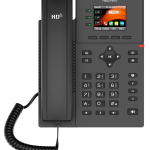 FIBERME FAP2730G HD Voice IP Phone – 4 SIP, 2.4″ Color, Dual Gigabit PoE (No PSU)