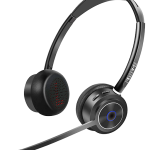 FIBERME FBH32D DUO Bluetooth Headset with ENC – 22H Talk Time