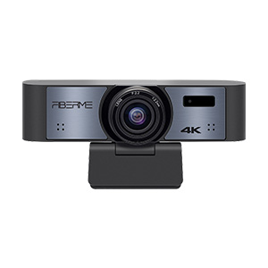 FIBERME FC20 4K USB Conference Camera – AI Auto-Framing & Dual Mics