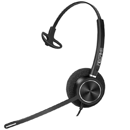FIBERME FCH7201 MONO USB Call Center Headset – Noise-Reducing & Inline Controls