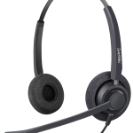 FIBERME FCH7303D DUO USB Headset – AI Noise Cancellation