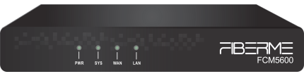 FIBERME FCM5600 VoIP PBX – 150 Users, 50 Concurrent Calls, Dual Ethernet & Remote Connect