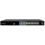 FIBERME FSAi2024GP 24-Port AI PoE Gigabit Switch – Smart Power & Extended Range