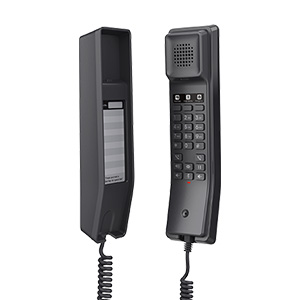 Grandstream GHP610 Hotel IP Phone – 2 SIP Lines, PoE, HD Audio, Compact VoIP Phone (Black)