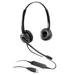 Grandstream GUV3000 USB Headset – HD Audio with Noise-Canceling Microphone