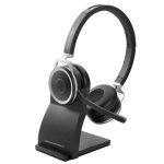 Grandstream GUV3050 Bluetooth Headset – HD Binaural Wireless with Noise-Canceling Mic