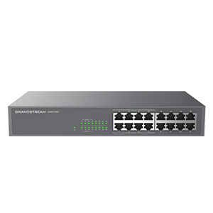 Grandstream GWN7702P — 16-Port Gigabit Unmanaged PoE+ Switch
