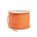 ProLink PL-C6-PVC-OR — CAT6 U/UTP Cable, 4 Pair 23 AWG, Orange, RIB