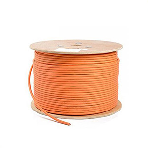 ProLink PL-C6-PVC-OR — CAT6 U/UTP Cable, 4 Pair 23 AWG, Orange, RIB