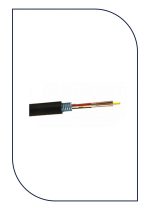 ProLink PL‑FOC12S‑OM3 — Single Armor Central Loose Tube Fiber Cable, 12‑Core, OM3 Multimode (50/125 µm, ~10 mm OD)