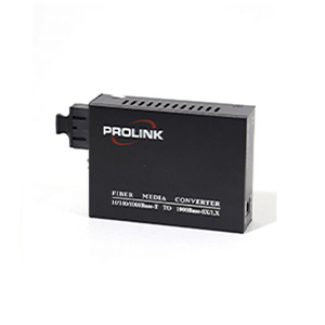 ProLink PL-MCG-MM — 10/100/1000 Mbps Base-TX/FX Multimode Media Converter, 1310 nm