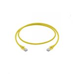 ProLink PL-PC-S6A-1Y — CAT6A S/FTP Patch Cord, 1 m, LSZH, Yellow