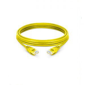ProLink PL‑PC‑S6A‑3Y — Cat6A S/FTP Patch Cord, 3 m, LSZH Yellow