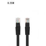 ProLink PL-PC-U6-0.25BK — CAT6 UTP Patch Cord, 0.25M, LSZH Black
