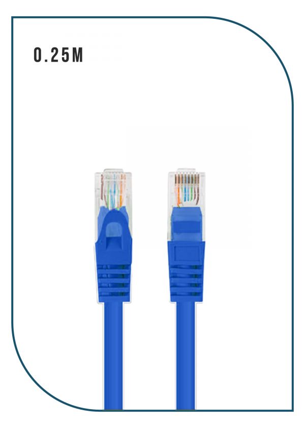 PL-PC-U6-0.25BL-1.jpg ProLink PL-PC-U6-0.25BL — CAT6 UTP Patch Cord, 0.25M, LSZH Blue