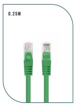 ProLink PL-PC-U6-0.25GN — CAT6 UTP Patch Cord, 0.25M, LSZH Green