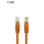 ProLink PL-PC-U6-0.25OR — CAT6 UTP Patch Cord, 0.25M, LSZH Orange