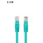 ProLink PL-PC-U6-0.25TQ — CAT6 UTP Patch Cord, 0.25M, LSZH Turquoise