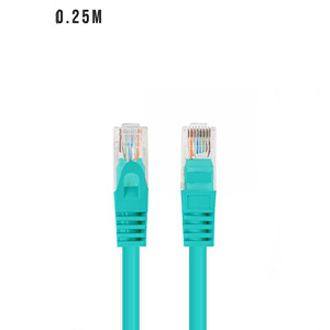 ProLink PL-PC-U6-0.25TQ — CAT6 UTP Patch Cord, 0.25M, LSZH Turquoise