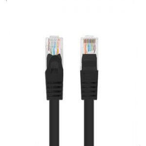 ProLink PL‑PC‑U6A‑0.25BK — CAT6A U/UTP Patch Cord, 0.25 m, LSZH Black