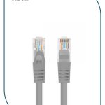 ProLink PL‑PC‑U6A‑0.25G — CAT6A U/UTP Patch Cord, 0.25 m, LSZH Gray