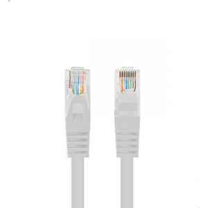 ProLink PL‑PC‑U6A‑0.25W — CAT6A U/UTP Patch Cord, 0.25 m, LSZH White