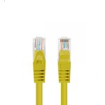 ProLink PL‑PC‑U6A‑0.25Y — CAT6A U/UTP Patch Cord, 0.25 m, LSZH Yellow