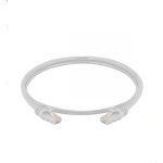 ProLink PL‑PC‑U6A‑0.5W — CAT6A U/UTP Patch Cord, 0.5 m, LSZH White