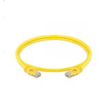 ProLink PL‑PC‑U6A‑0.5Y — CAT6A U/UTP Patch Cord, 0.5 m, LSZH Yellow