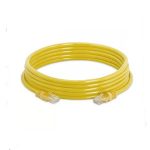 ProLink PL‑PC‑U6A‑10Y — CAT6A U/UTP Patch Cord, 10 m, LSZH Yellow