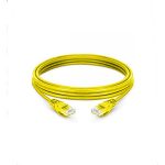 ProLink PL‑PC‑U6A‑3Y — CAT6A U/UTP Patch Cord, 3 m, LSZH Yellow