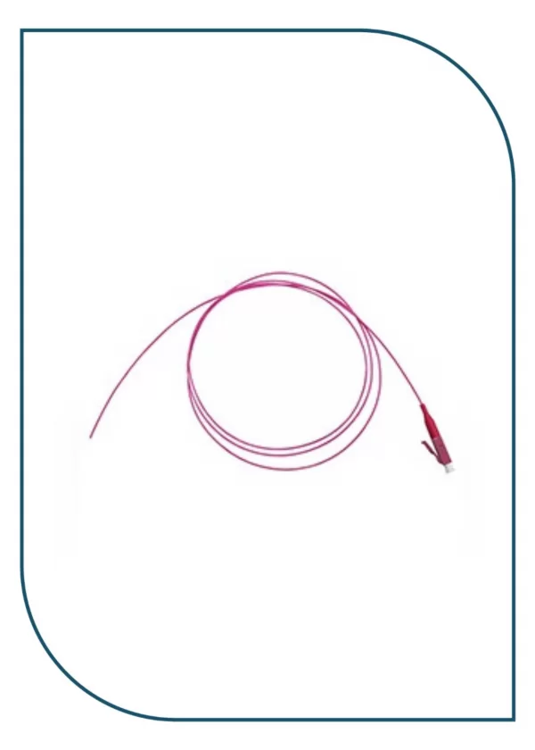 PL-PLC-OM4.webp ProLink PL‑PLC‑OM4 — Multimode Fiber Optic Pigtail, LC/PC, OM4, 1 M