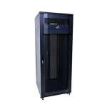 PR-FV6142 ProRack 42U 600*1000Standing network rack with vented door, 4 fans, 1 shelf and 1 PDU 8 outlet