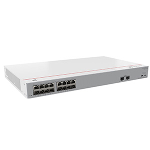 Huawei S110-16LP2SR Switch – 16 Port Gigabit PoE+, 2 SFP Uplink, 124W, Fanless