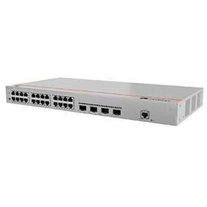 Huawei S220S-24T4JX Switch – 24 Port Gigabit Smart Switch, 10GE & 2.5GE Uplinks, Enterprise Access Layer