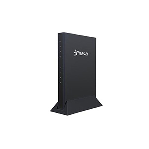 Yeastar TA410 FXO VoIP Gateway – 4 FXO Ports, Overcurrent & Surge Protection, Compatible with Popular IP PBXs (Black)